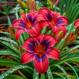 Лилейник Солар Вин купить по цене от 329р. в интернет-магазине «Посадика» с доставкой почтой в в Усть-Джегутае и по всей России – [изображение №1].