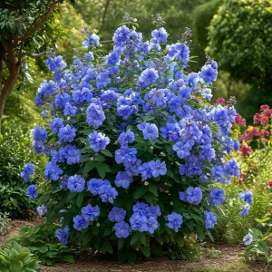 Гибискус Сансет Блоссом купить по цене от 248р. в интернет-магазине «Посадика» с доставкой почтой в в Усть-Джегутае и по всей России – [изображение №1].