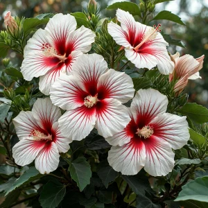 Гибискус Рэд Элеганс купить по цене от 380р. в интернет-магазине «Посадика» с доставкой почтой в в Усть-Джегутае и по всей России – [изображение №1].