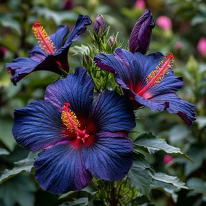 Гибискус Саншайн Кисс купить по цене от 450р. в интернет-магазине «Посадика» с доставкой почтой в в Усть-Джегутае и по всей России – [изображение №1].